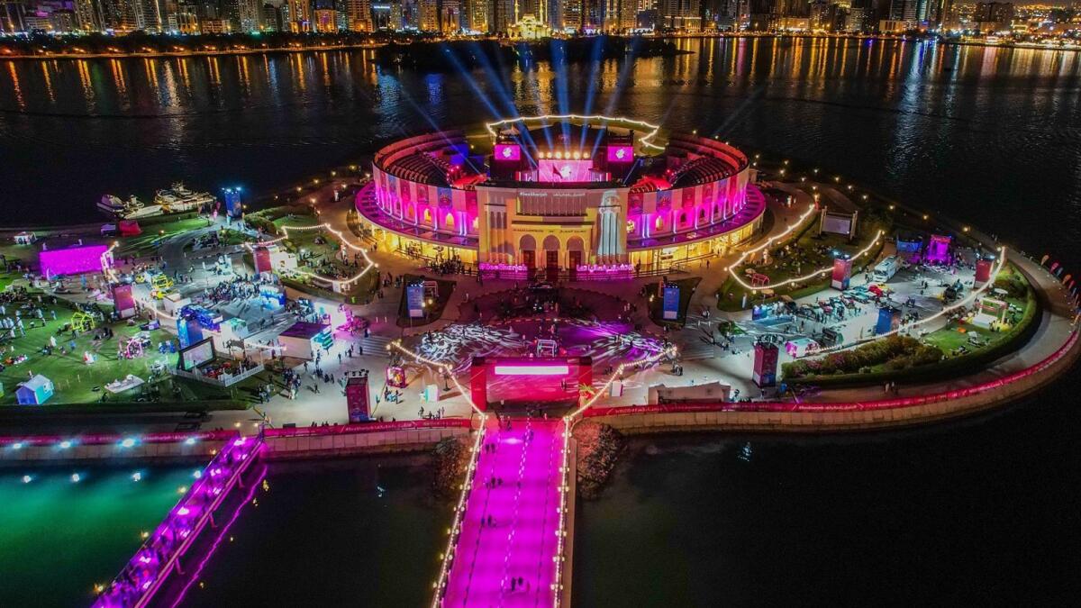 The festival brought together more than 25 public and private entities in Sharjah, hosted 150 entertainment and cultural activities. Supplied photo