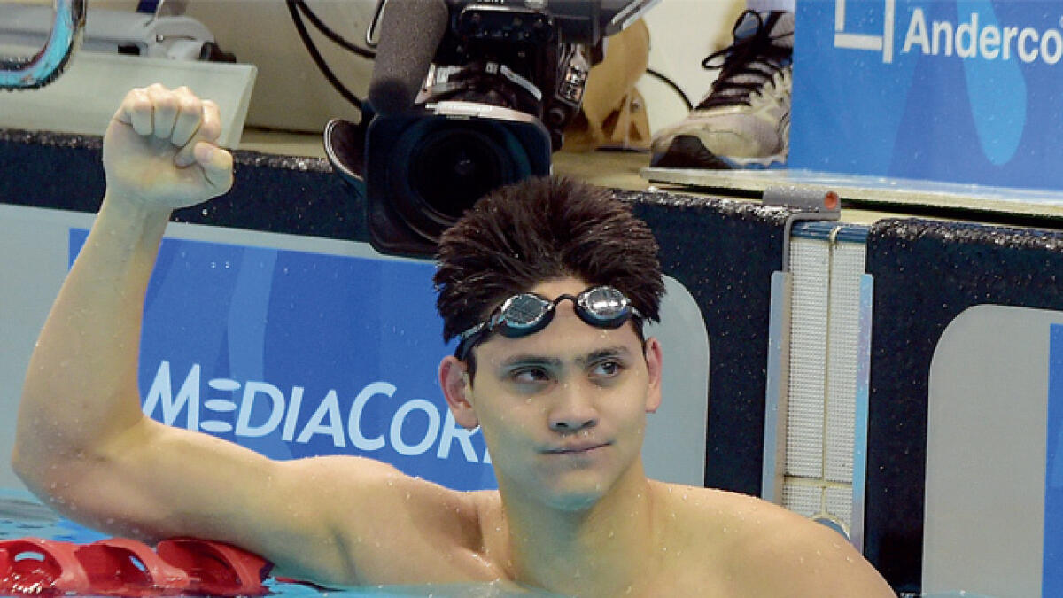 Joseph Schooling takes the 4x100-metres medley relay gold