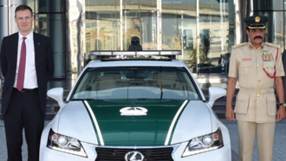 Lexus GS joins Dubai Police fleet