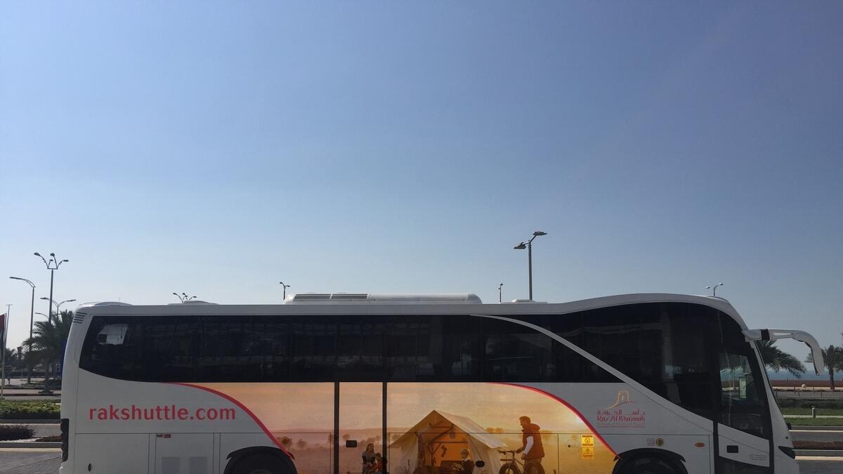 Special bus service to Ras Al Khaimah from Dubai airport