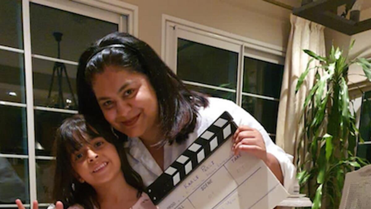 Ayesha Banerjee with child actor Lyla Beg (Photo/Supplied)