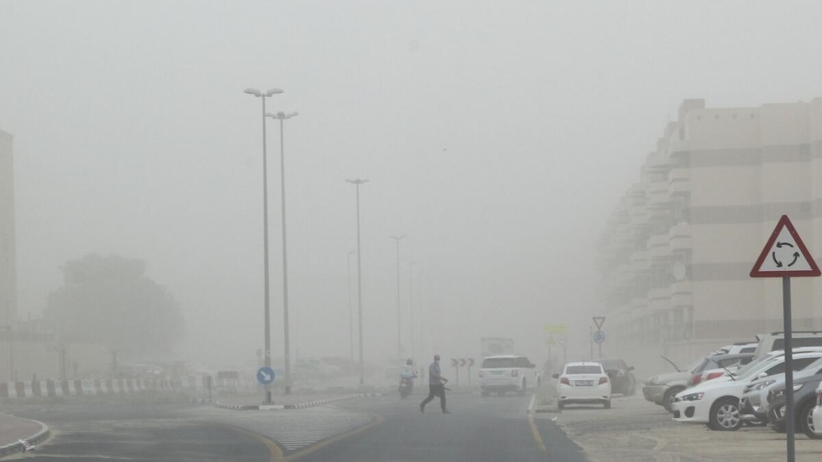 Video, Sandstorm, heavy rain, hits, parts of UAE, second day of Eid Al Fitr,
