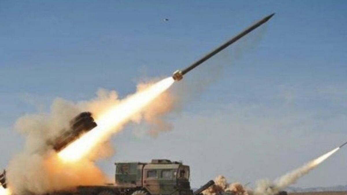 Arab Coalition aircraft destroy Katyusha rocket base in Yemen