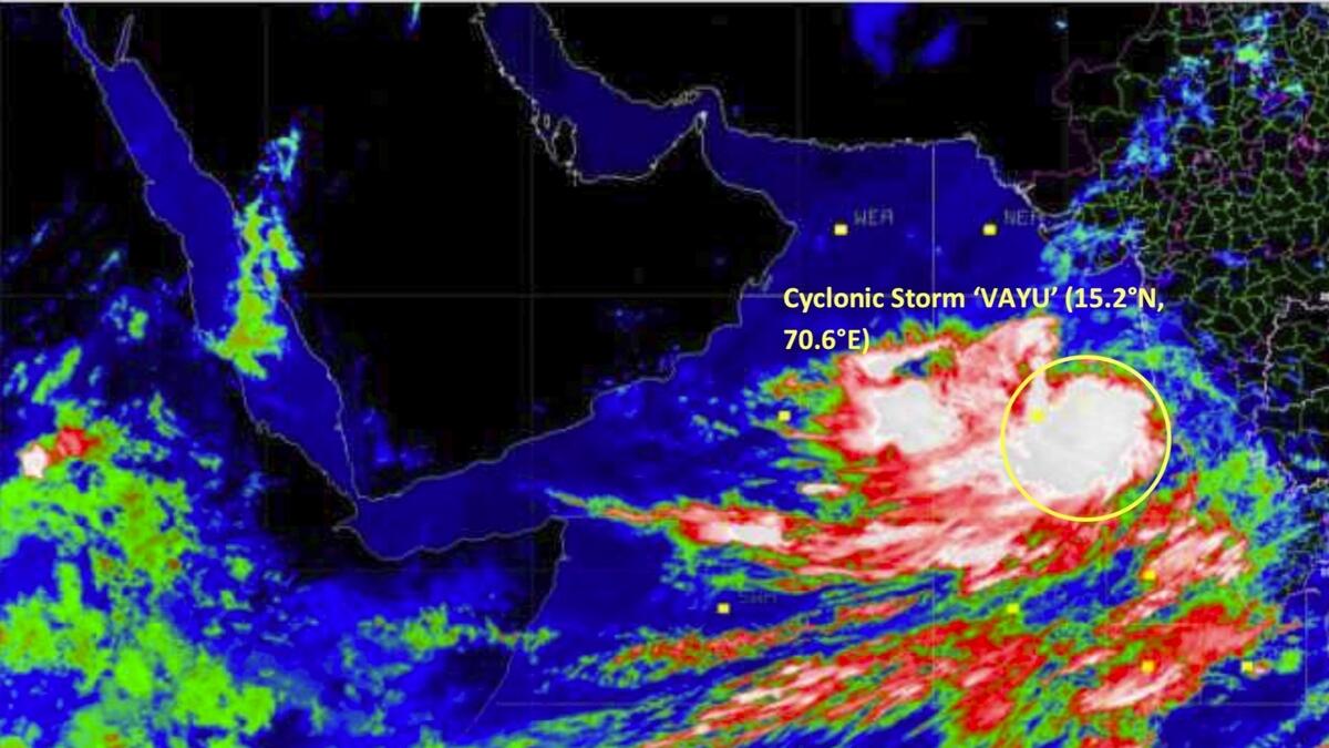 India on high alert as Cyclone Vayu changes course overnight