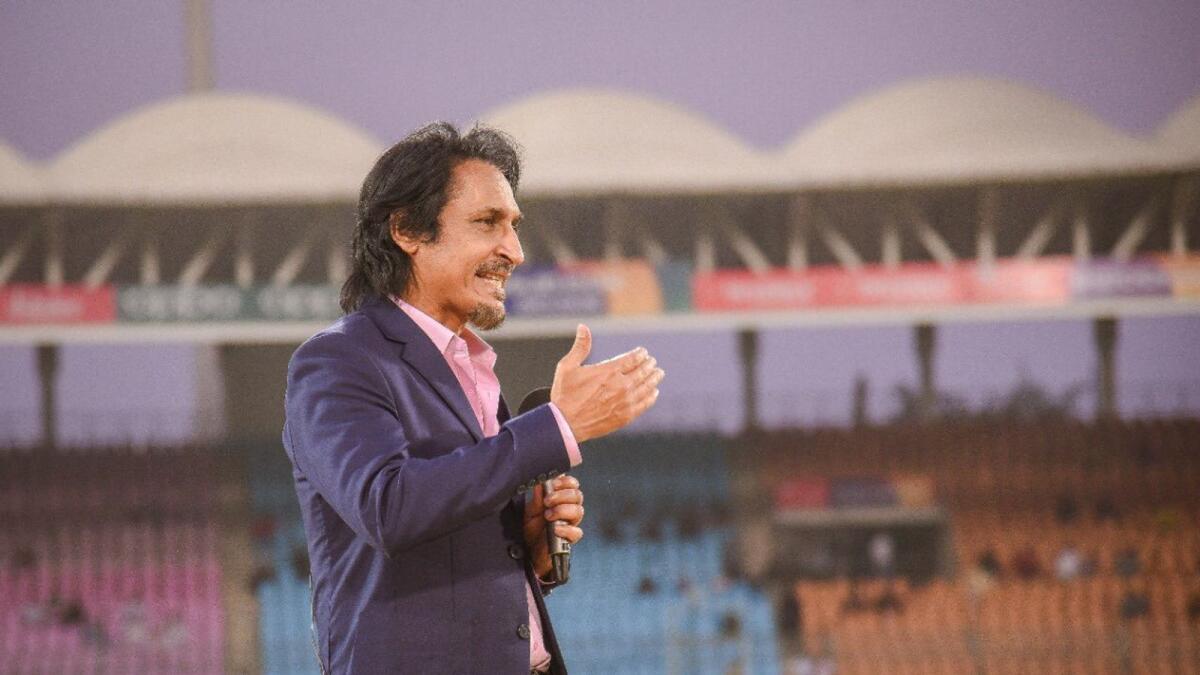 Rameez Raja's name is doing rounds to replace Ehsan Mani as chairman of the Pakistan Cricket Board.— Twitter