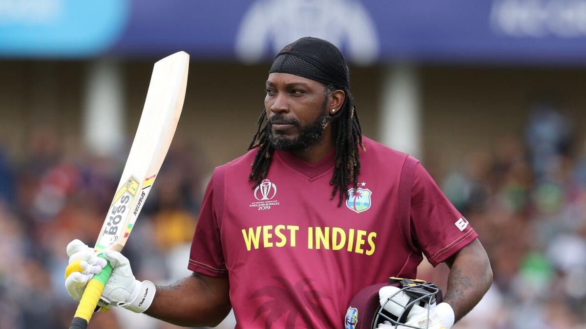 West Indies' batsman Chris Gayle. (AP)