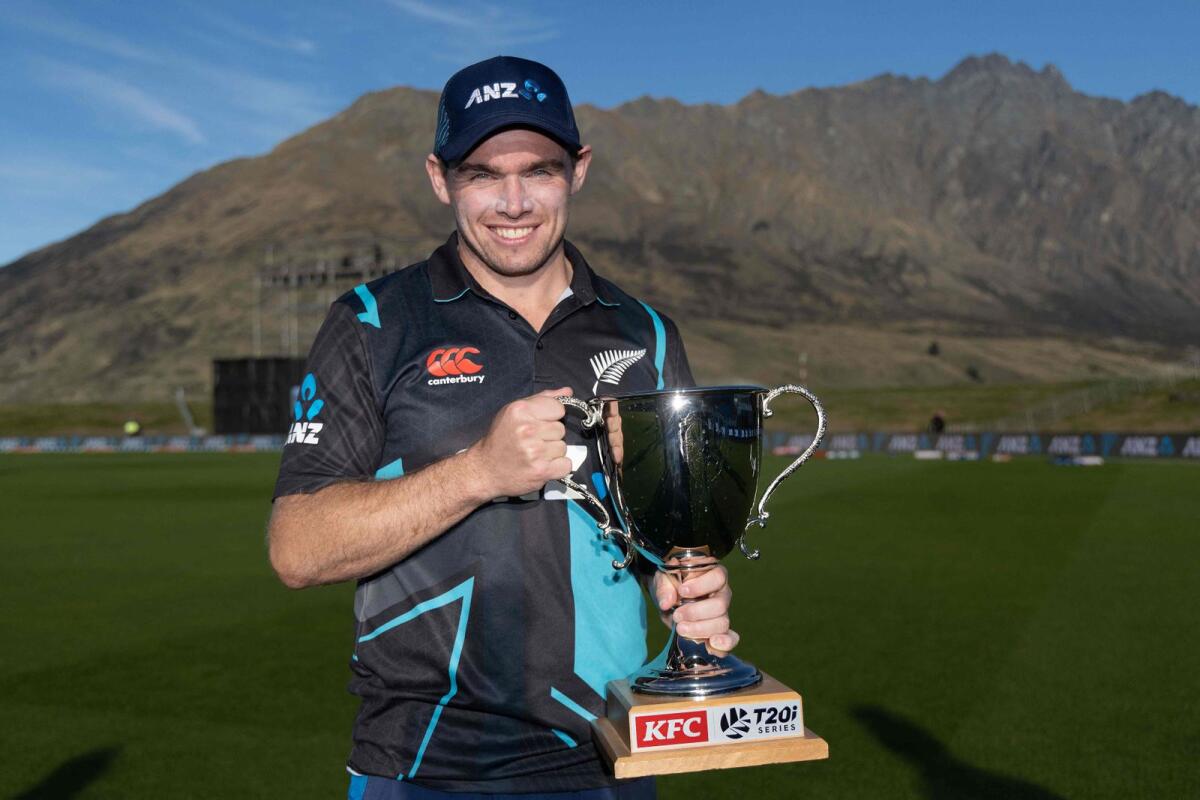 Tom Latham will lead New Zealand against Pakistan. — AFP