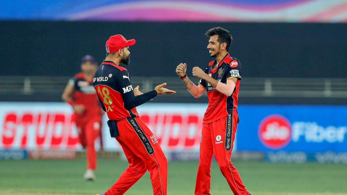 Yuzvendra Chahal (right) has shown excellent wicket-taking form. (BCCI)
