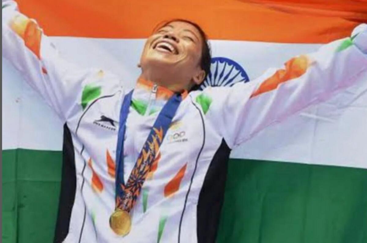 Mary Kom won a bronze medal at the 2012 London Olympics. - Instagram