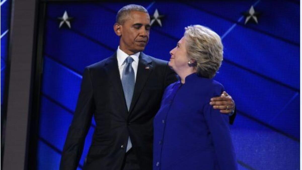 Hillary more qualified to become president than Bill: Obama