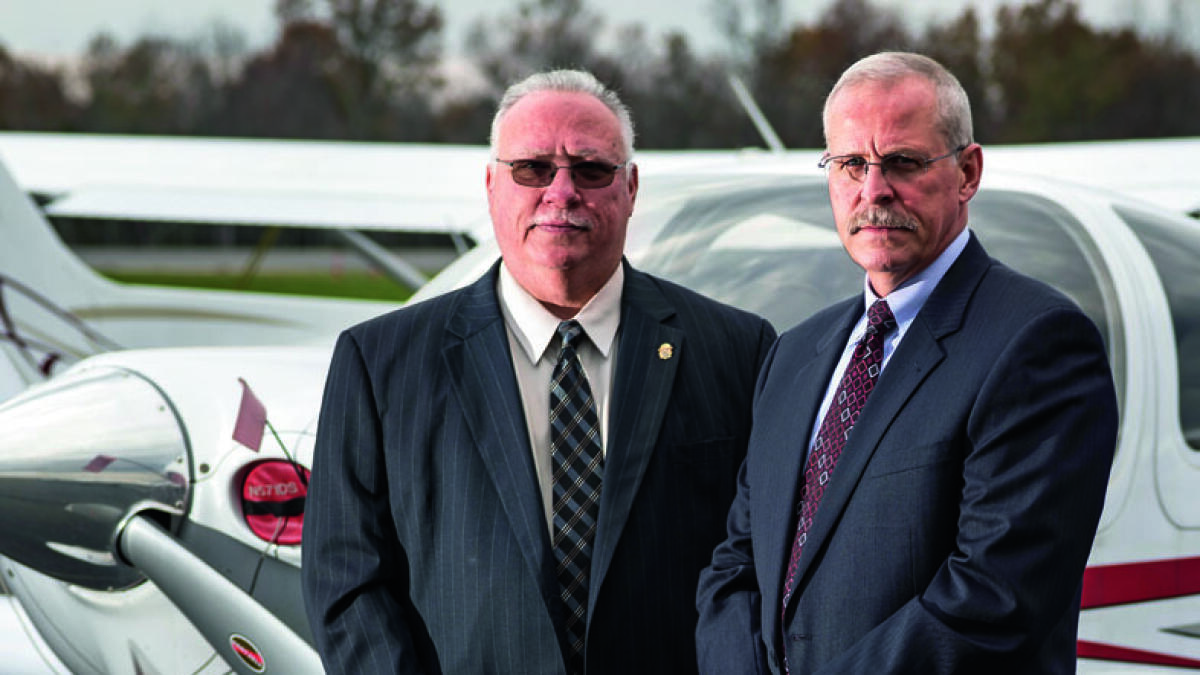 LEADING THE CHARGE: Ex-DEA agents Javier Peña and Steve Murphy