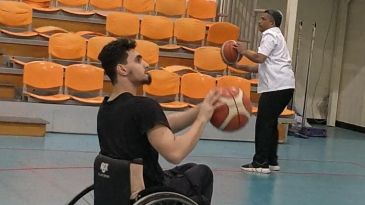 Wheelchair-bound athlete pushes fitness limits in Dubai 