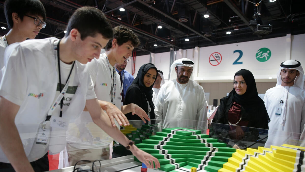 Abu Dhabi students vie for slot in robot olympiad
