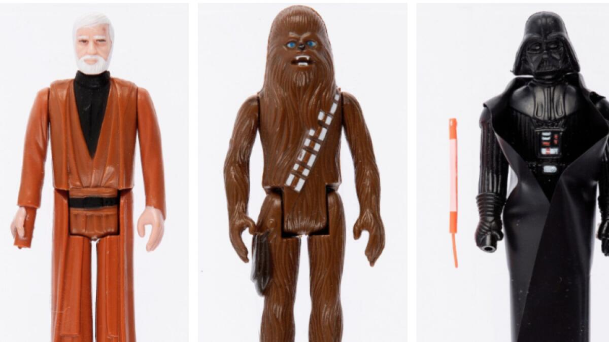Anonymous Dubai resident to auction Worlds rarest Star Wars action figures for Dh1 million