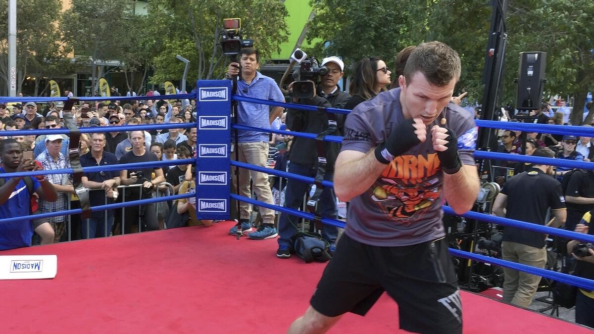 Pacquiao is keeping low profile; Horn gets louder