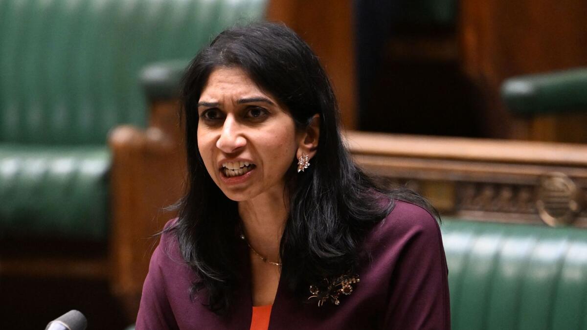 The plans come amidst Britain's Home Secretary Suella Braverman's proposals to reduce illegal migration in the country.  —AFP