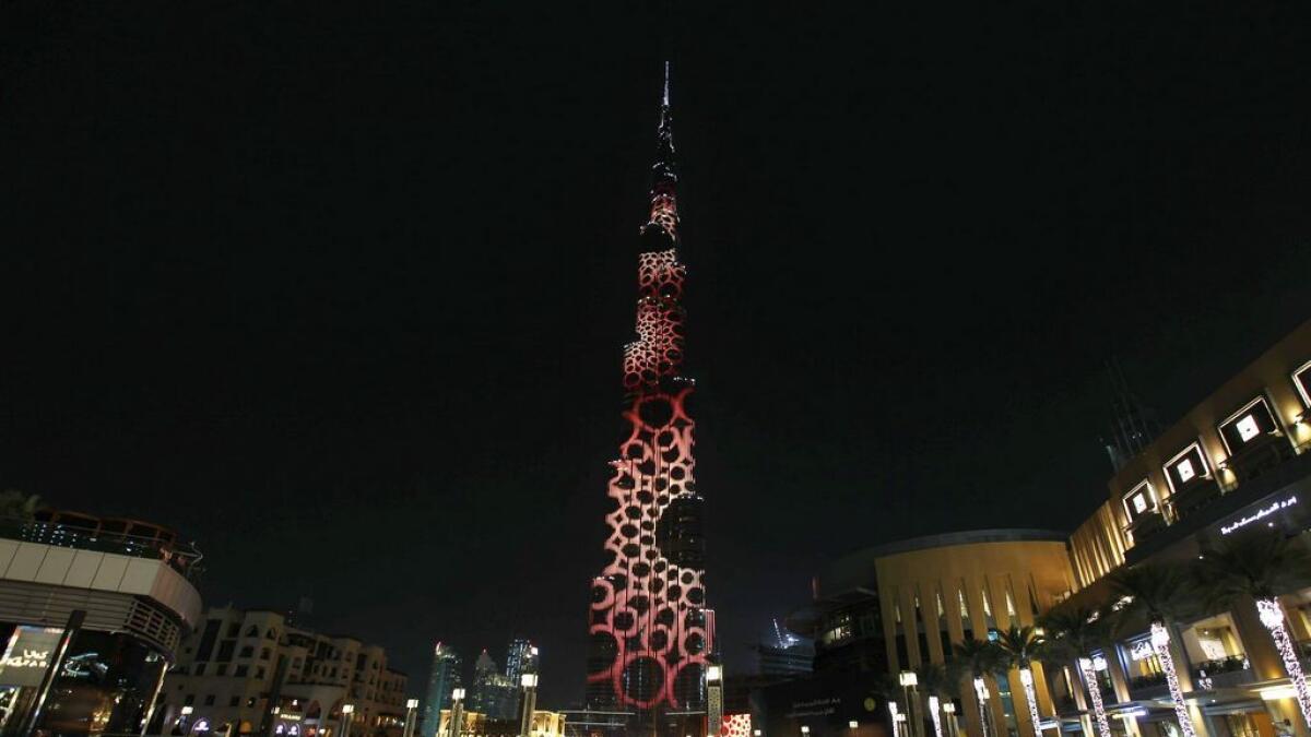 Watch: Dubai unveils new Expo 2020 logo on Burj Khalifa