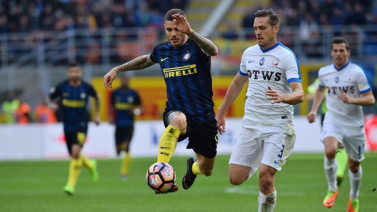 Icardi, Banega hat tricks help Inter bury Atalanta