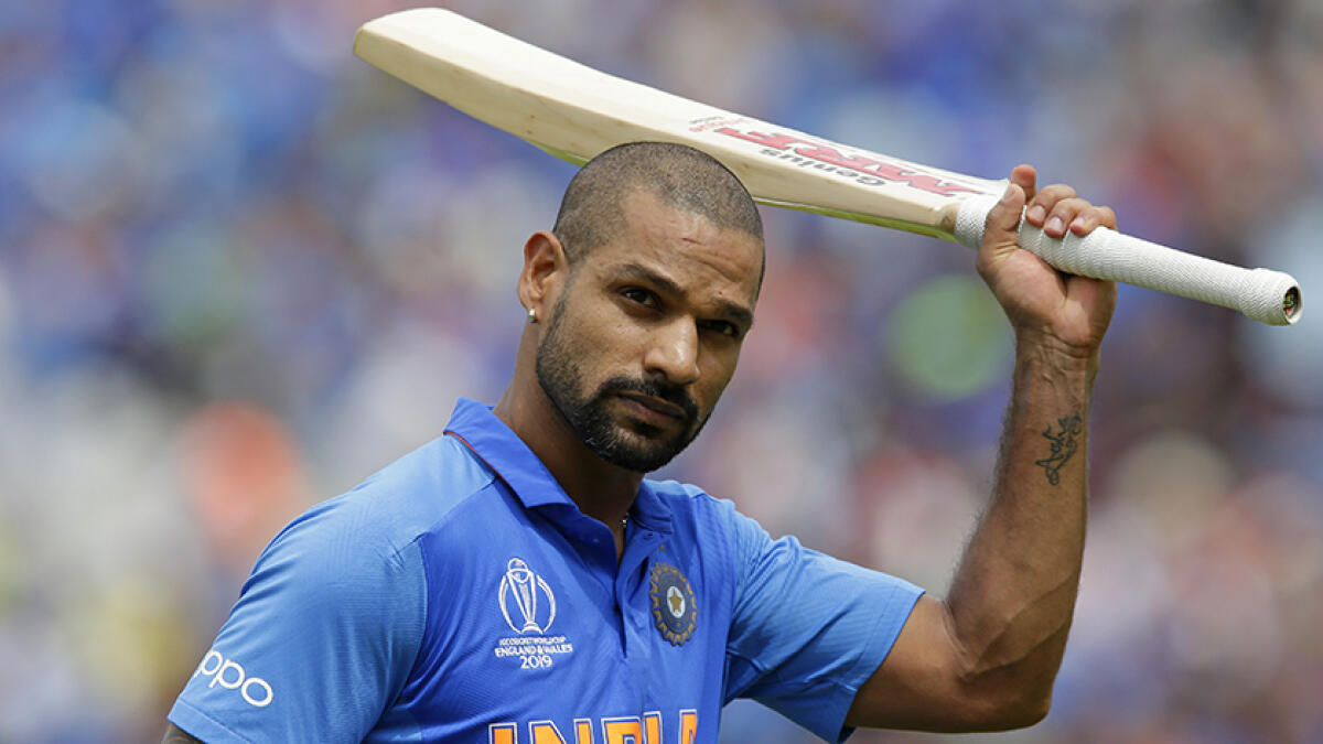 Shikhar Dhawan said it's very important that some sports return to improve the environment and mood. -- Agencies