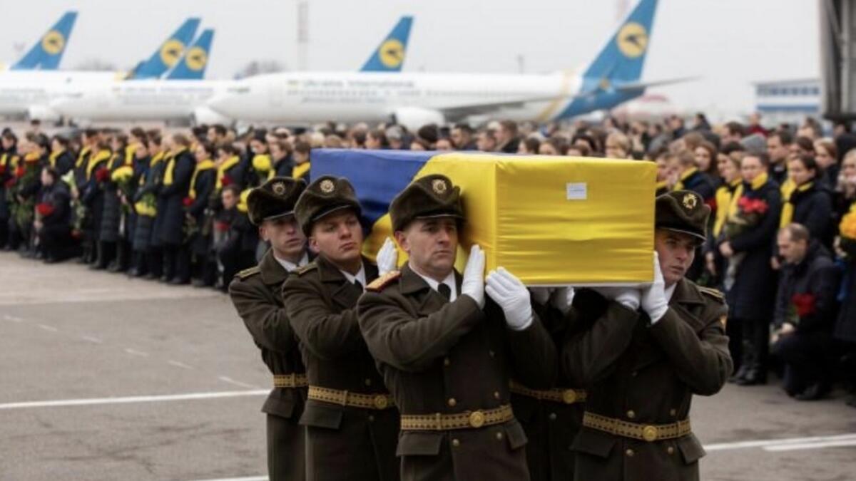 ukrainian, victims, iran, plane crash, returned home, return home