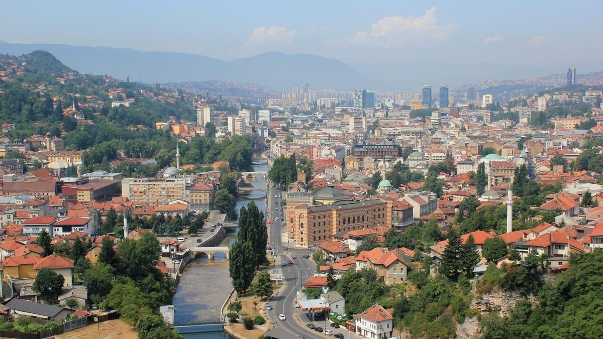 Airline FlyDubai can get you to this capital Sarajevo in Bosnia and Herzegovina this Eid Al Adha