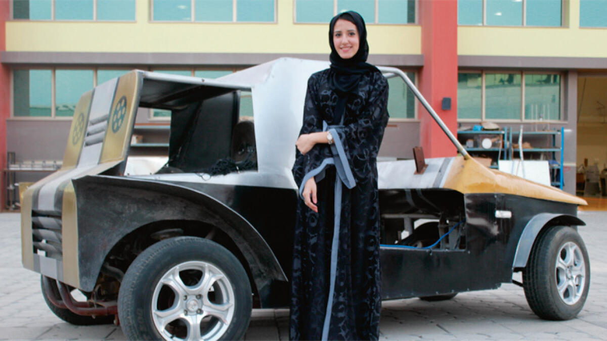 Lucky to be an Emirati woman today, says inventor