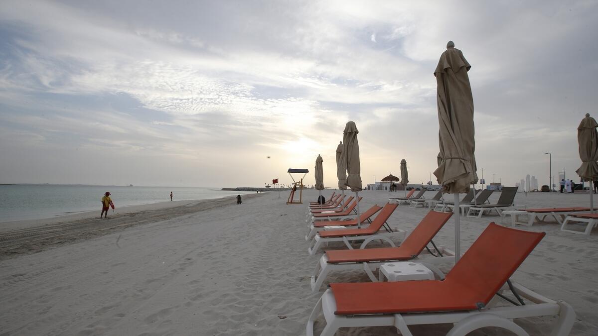 New sports island a hit among UAE residents as temperature dips