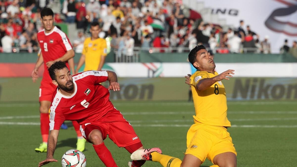 Socceroos take flight against Palestine