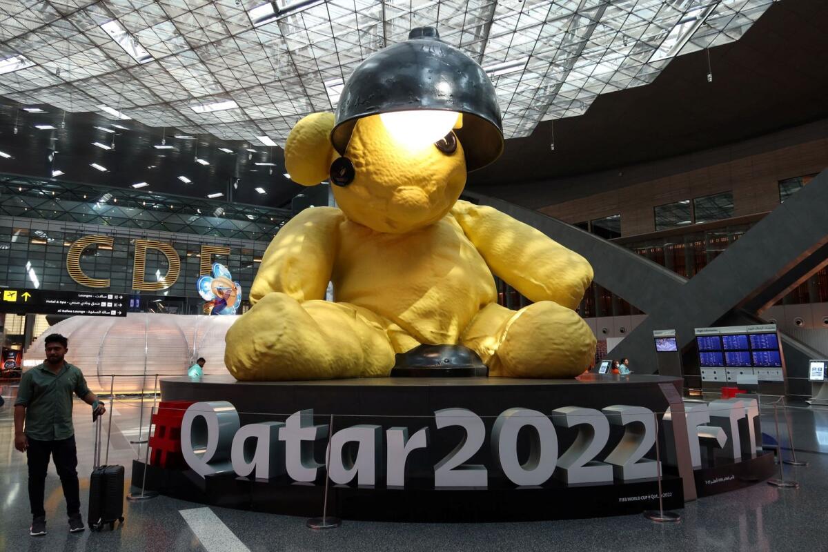 General view inside Hamad International Airport ahead of the World Cup. — Reuters