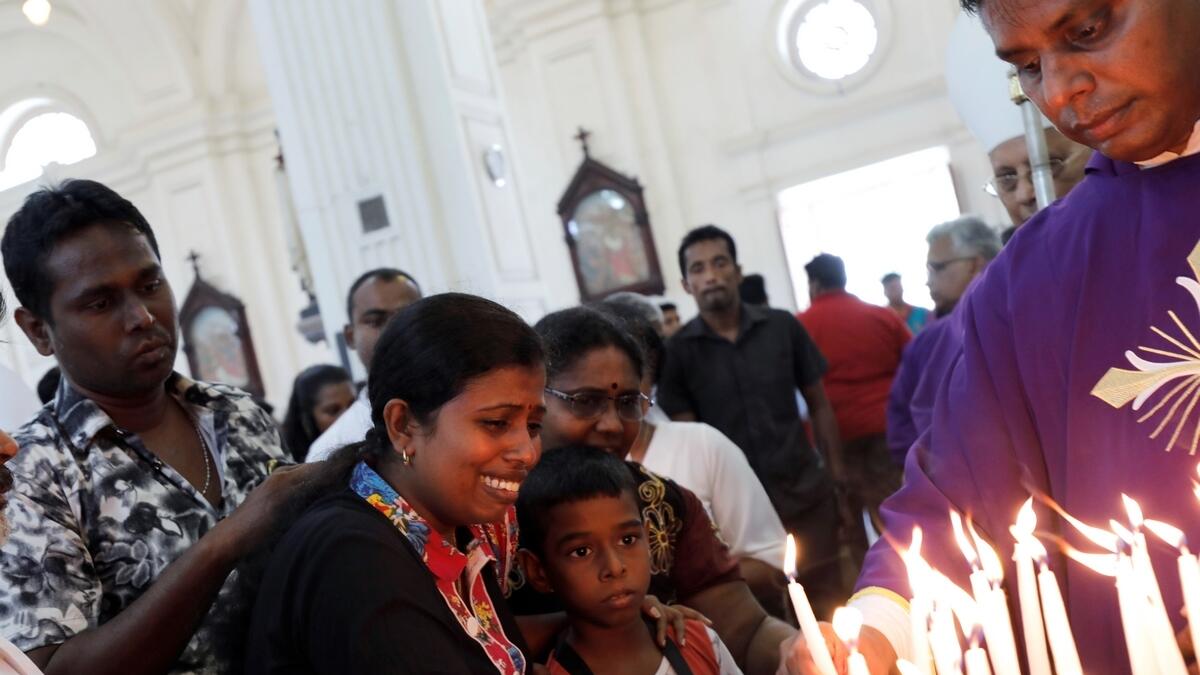 Sri Lanka Catholics hold first Sunday mass after Easter attacks 