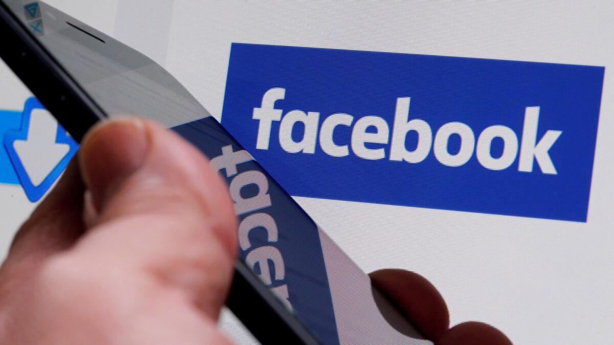 The Taliban have criticised Facebook for blocking freedom of speech in Afghanistan as a result of the crackdown by the US firm. — Reuters file photo