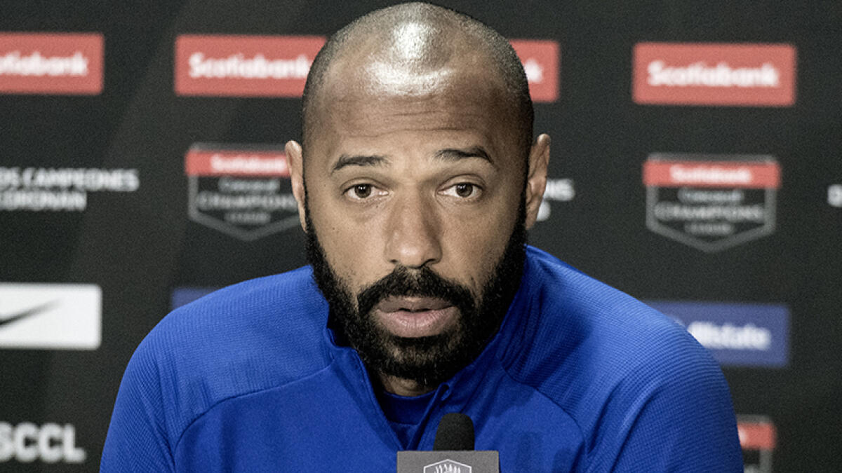 Thierry Henry also explained how playing for Barcelona was totally different from how he used to play at Arsenal. -- AFP file