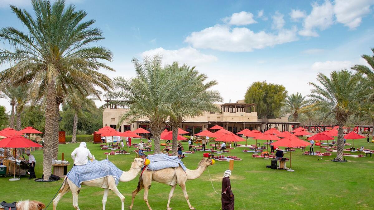 Picnic time. The luxe desert resort Bab Al Shams has just relaunched their whimsical Picnic Brunch and it’s one that promises to be a hit with families. There’s a decadent menu featuring a delicious variety of dishes, performances from a live band and smooth DJ beats while kids are kept busy with exciting entertainment. It’s on every Saturday from 1pm to 4pm from Dh260.
