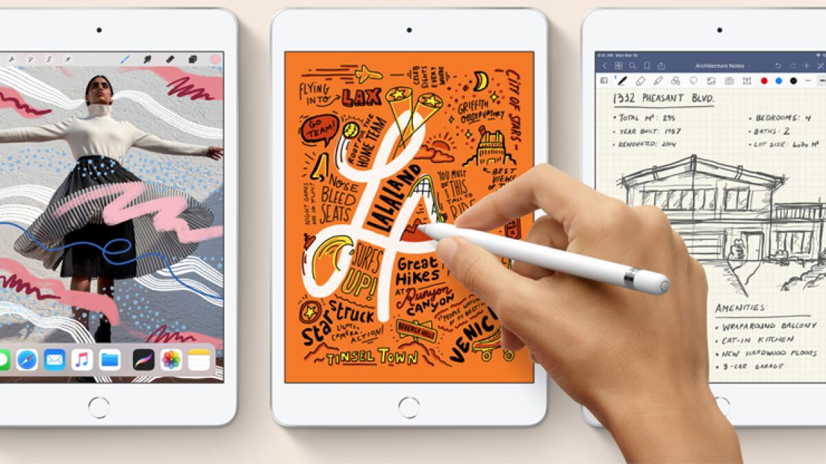 Apples new iPad Air, mini now support Pencil