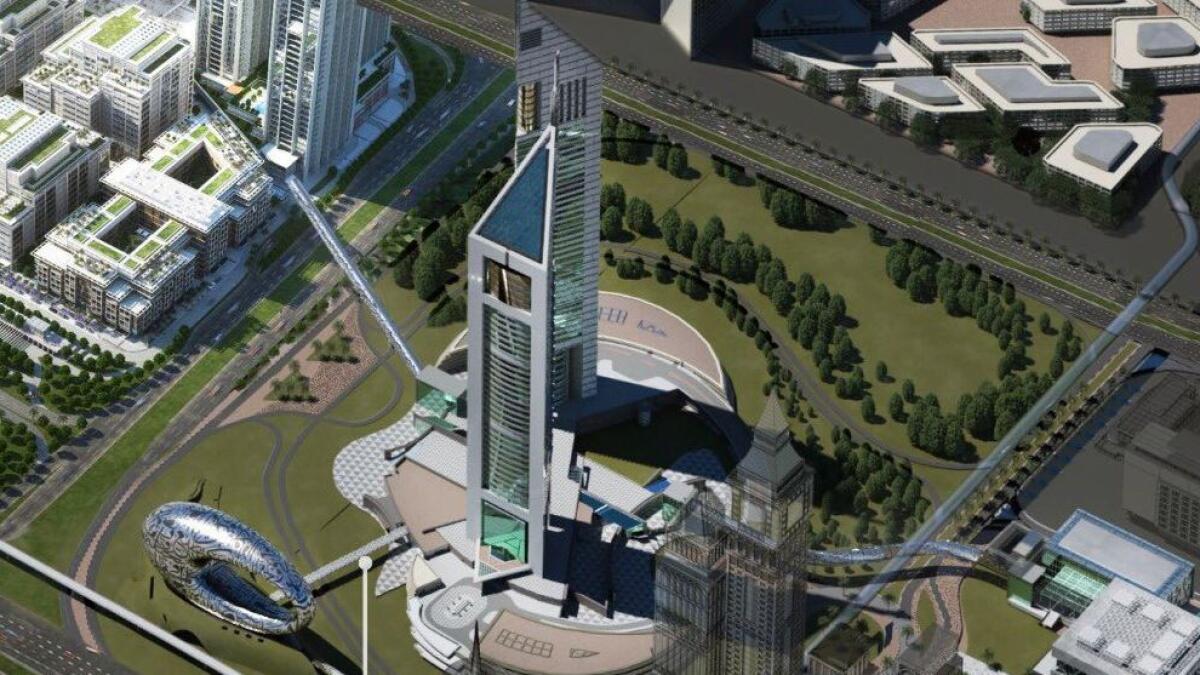Sheikh Mohammed, new district, launches, Dubai Future District, Dubai World Trade Centre, DWTC, Emirates Towers, Dubai International Financial Centre