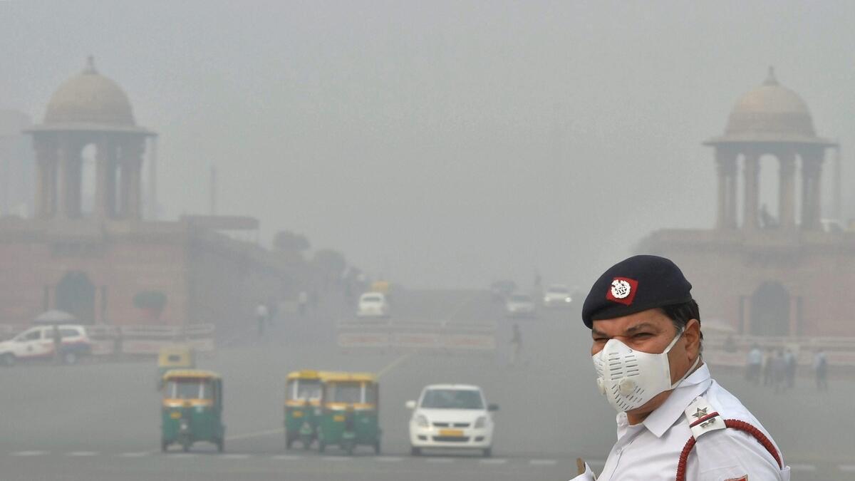 Delhi, SAFAR, AQI, Thick toxic, air quality