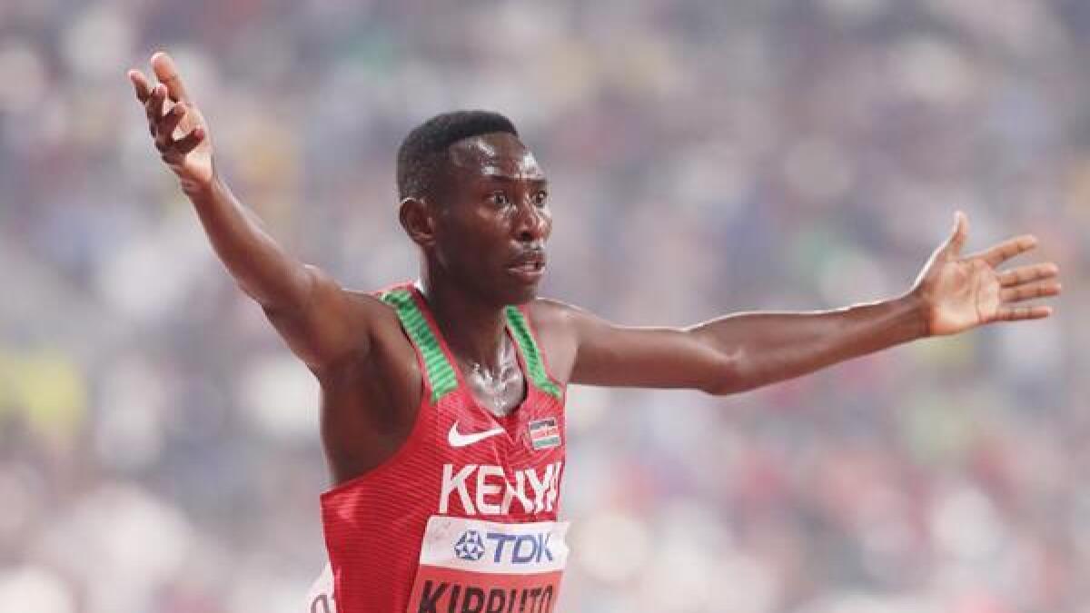 Kipruto has already beaten the 5km road world record