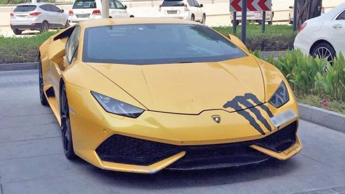 Dubai tourist settles Dh170,000 fine for speeding in Lamborghini