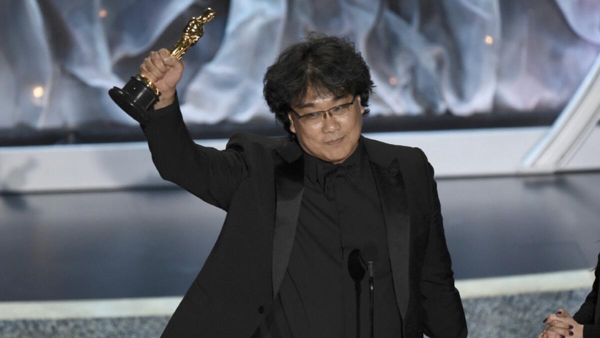 Bong Joon Ho became the first South Korean to ever win the best director Oscar.After winning for best international feature film for 'Parasite, 'he said in his acceptance speech: 'I thought I was done for the day and ready to relax.'