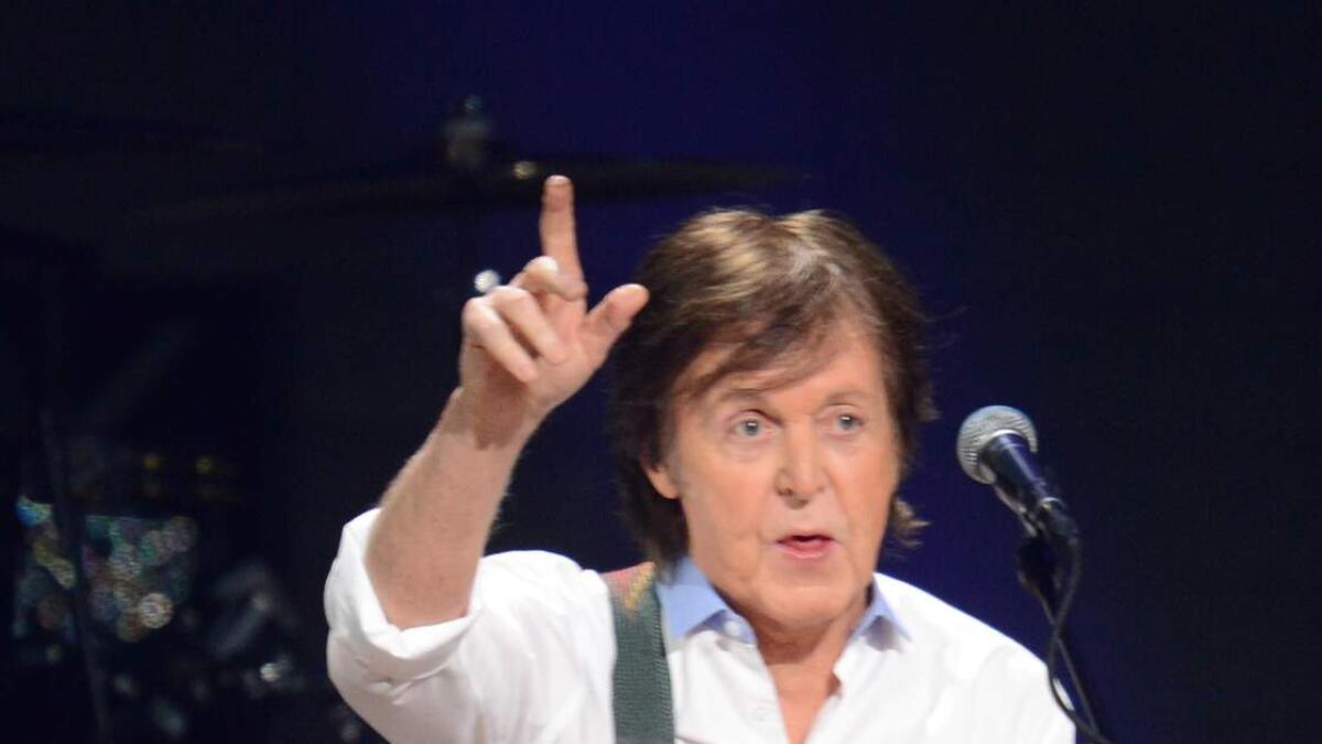 Paul McCartney tries new sound - emojis