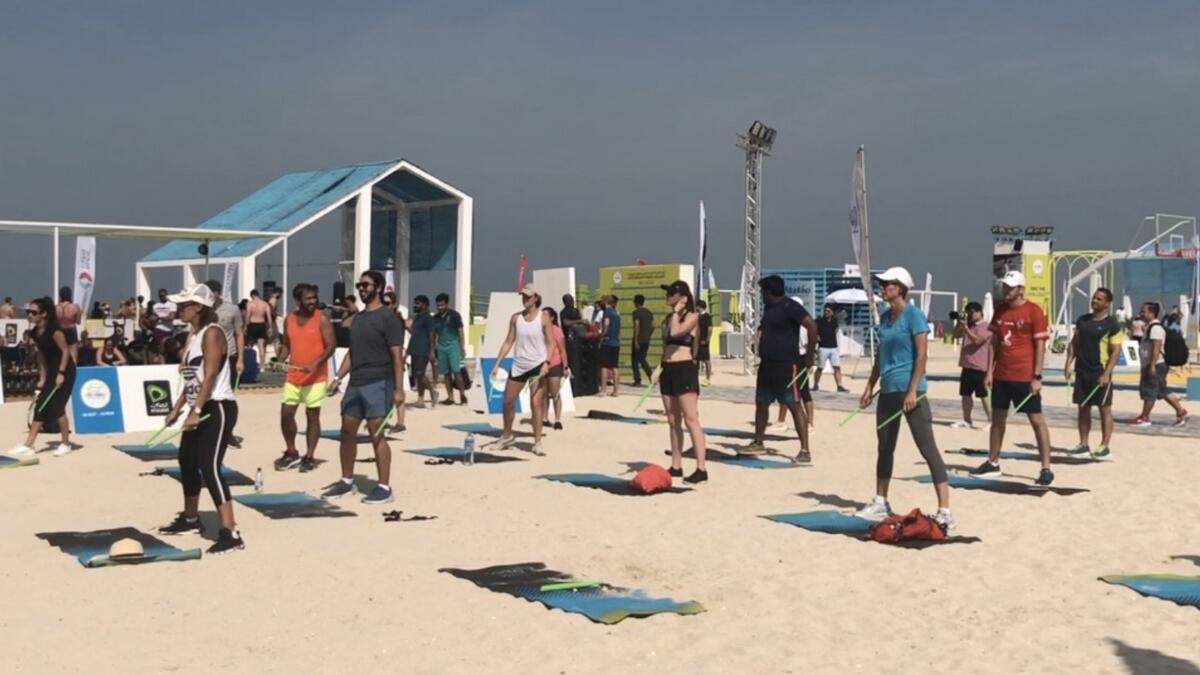  Dubai Fitness Challenge, Dubai, 30-day workout, Fitness Challenge