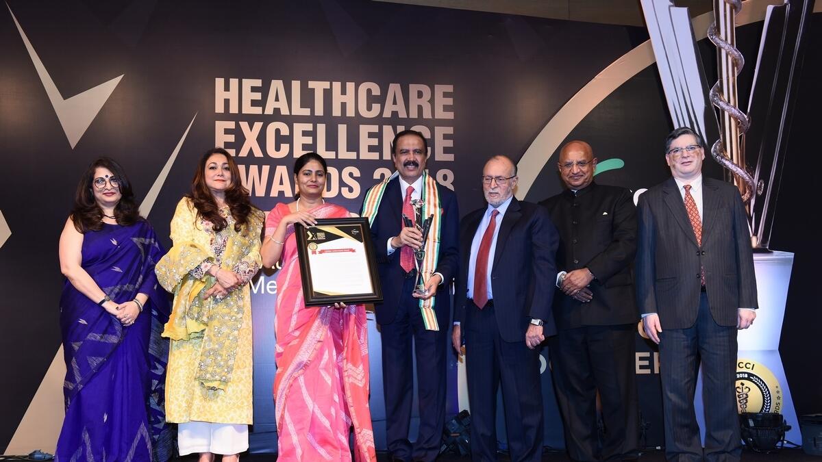 Dr. Azad Moopen honoured with lifetime achievement award