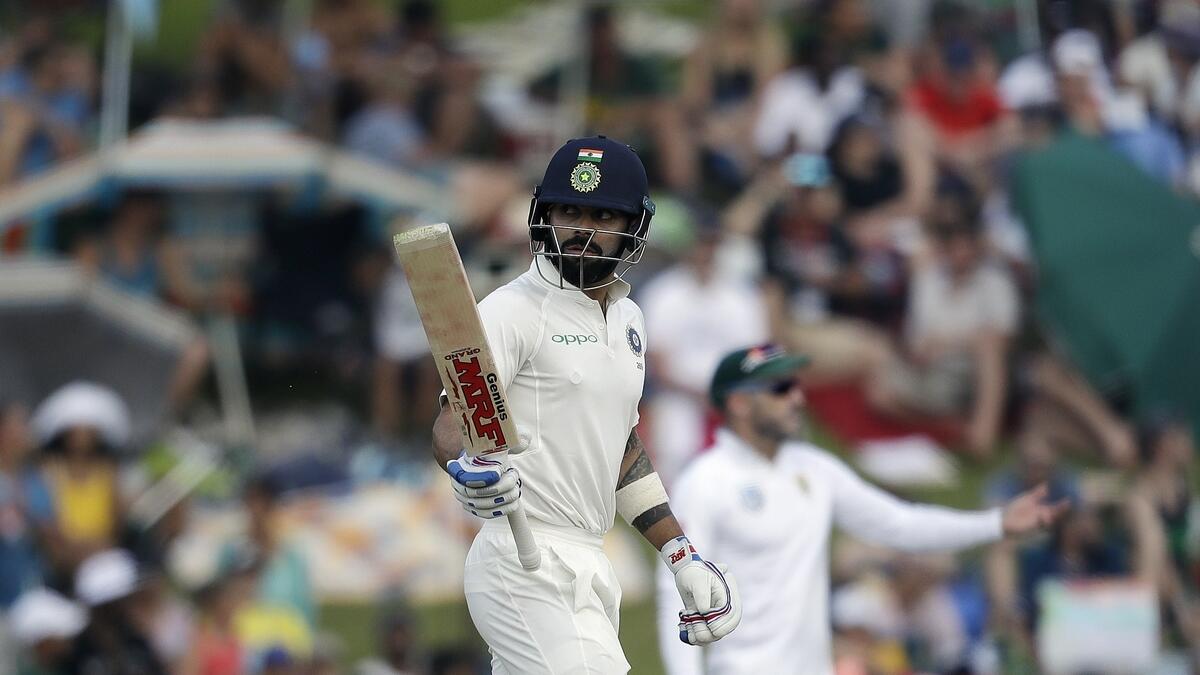 Kohli stands firm for India against South Africa