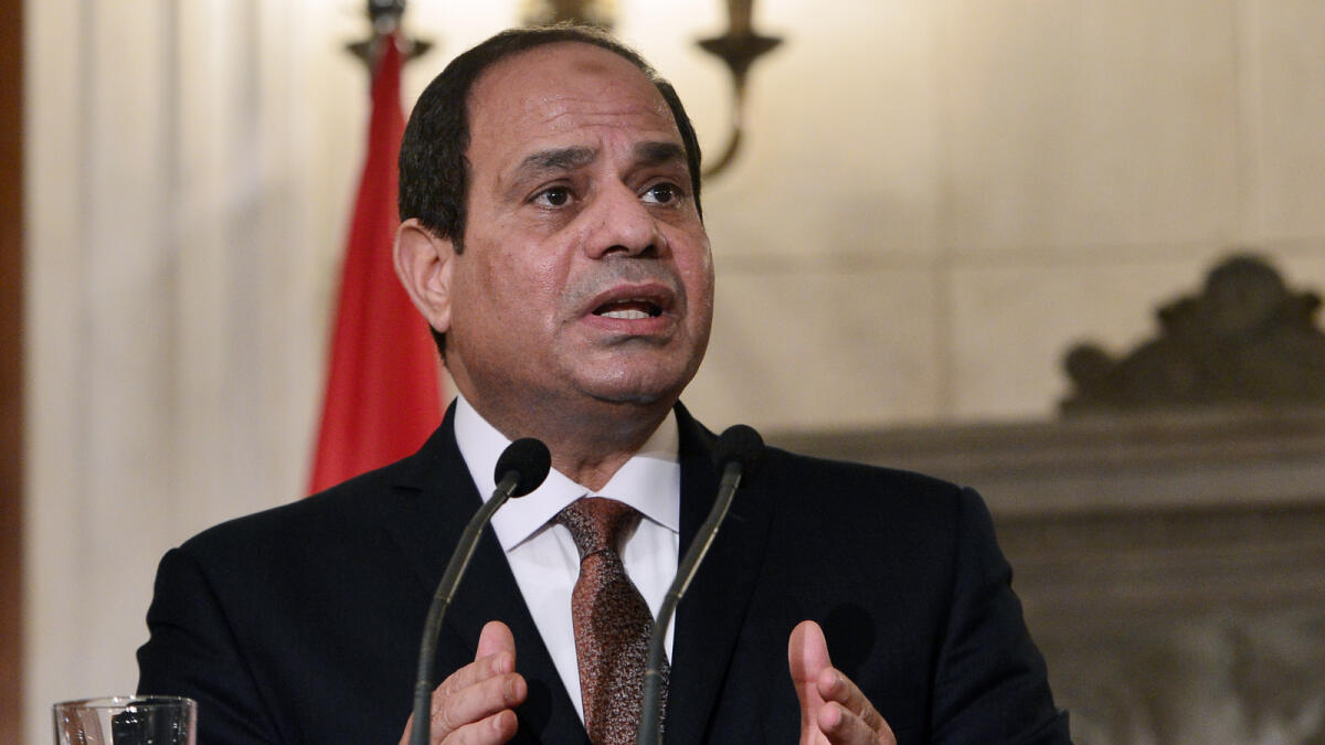 Egypt will not hesitate to defend Gulf states