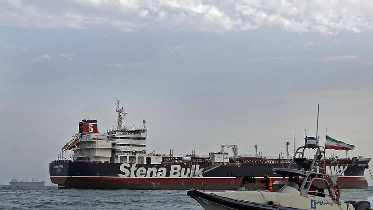 Oil tanker Stena Impero held by Iran located for first time