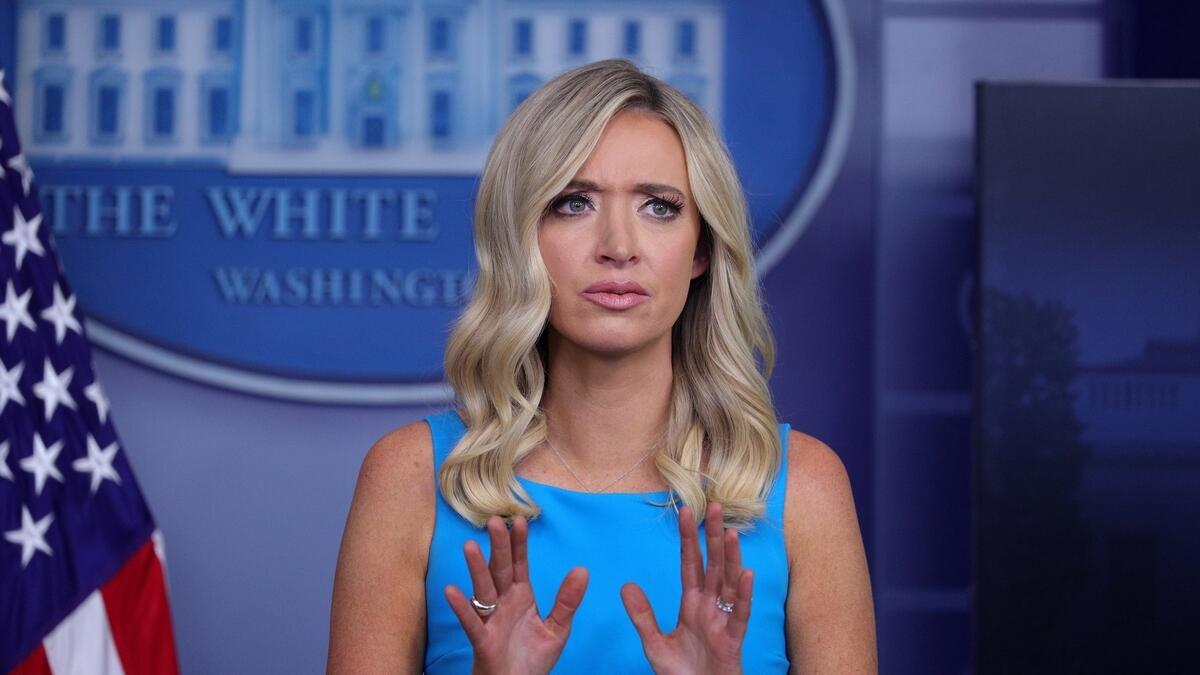 White House, China's slaughter, of protesters, Tiananmen Square, not forgotten, Kayleigh McEnany
