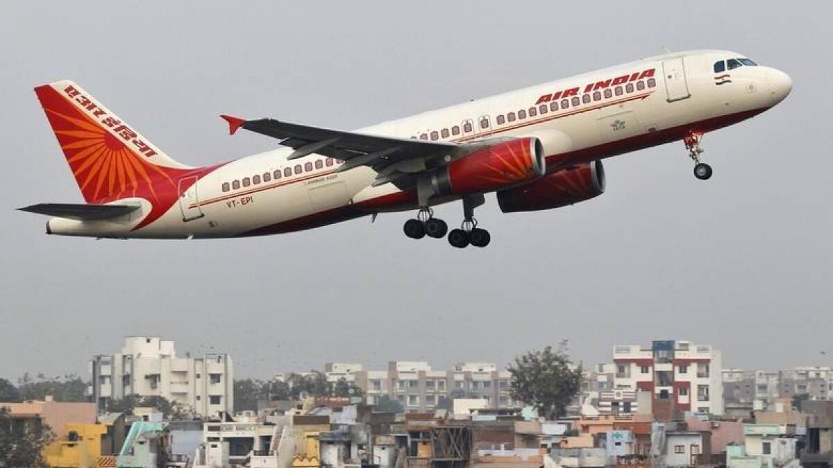 A Chinese passenger aboard an Air India flight bound for Delhi was deplaned due to his health condition.