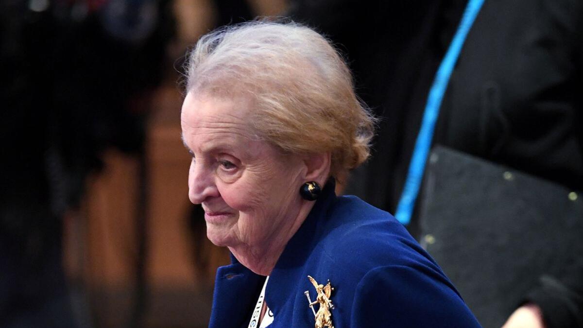 Madeleine Albright (Reuters)