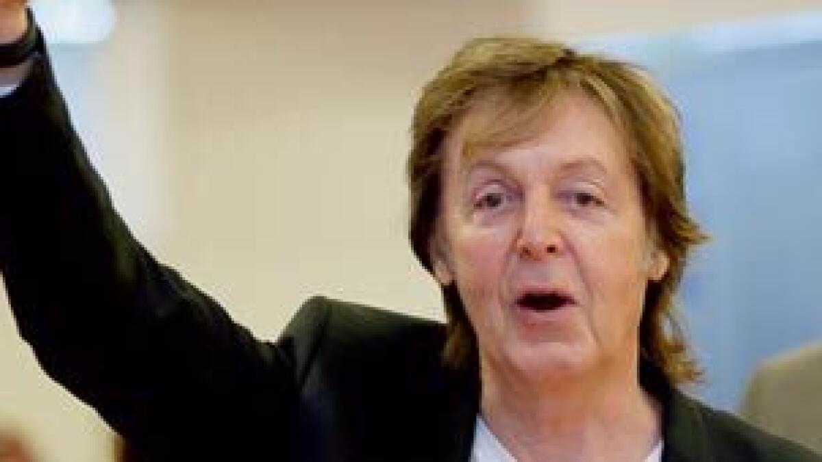 Paul McCartney cancels Japan tour