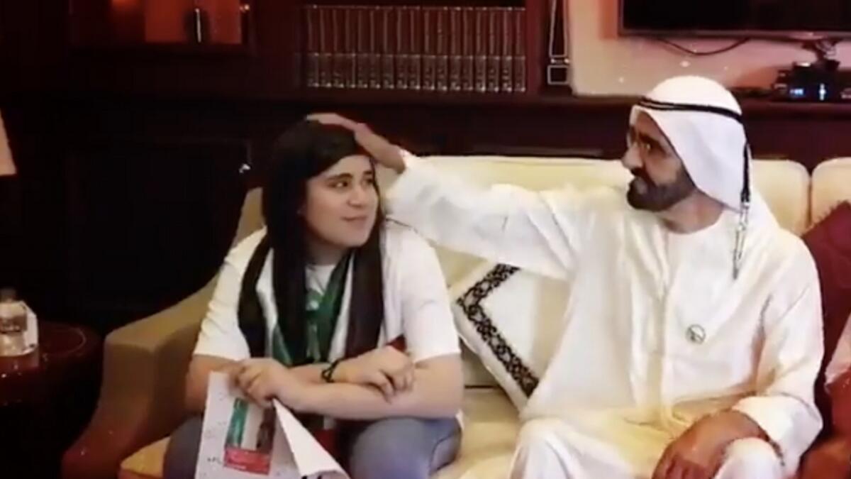 Video: Sheikh Mohammed meets fan who kissed UAE flag at AFC Asian Cup